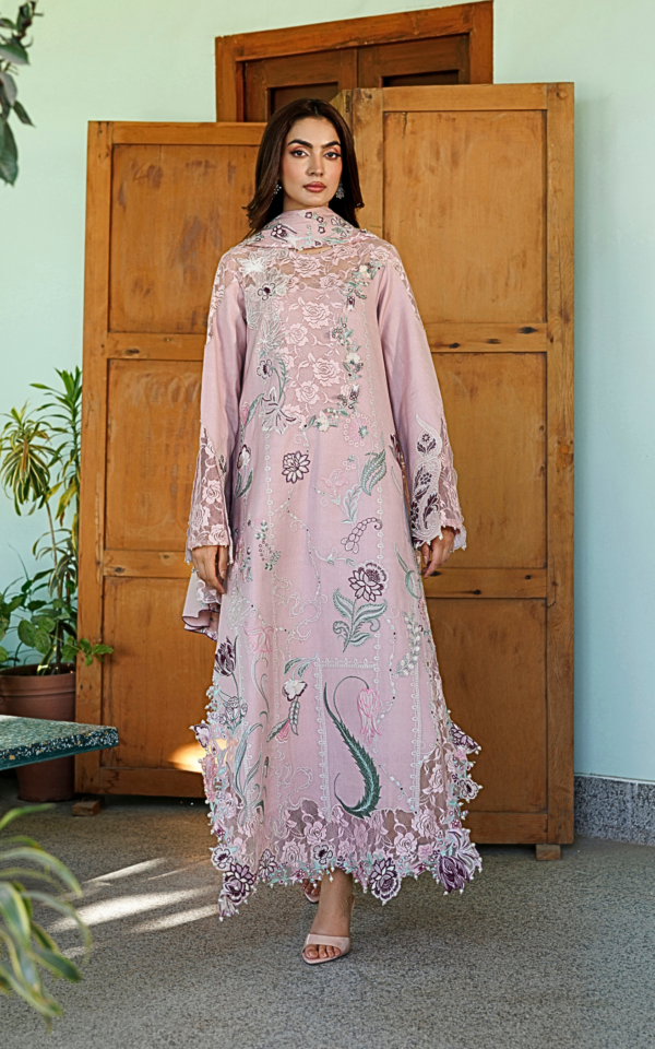 WLXU-07_3 Asifa & Nabeel Plush Luxury Winter 26 Winter Rose (WLXU-07) | 3pcs Embroidered Unstitched Winter