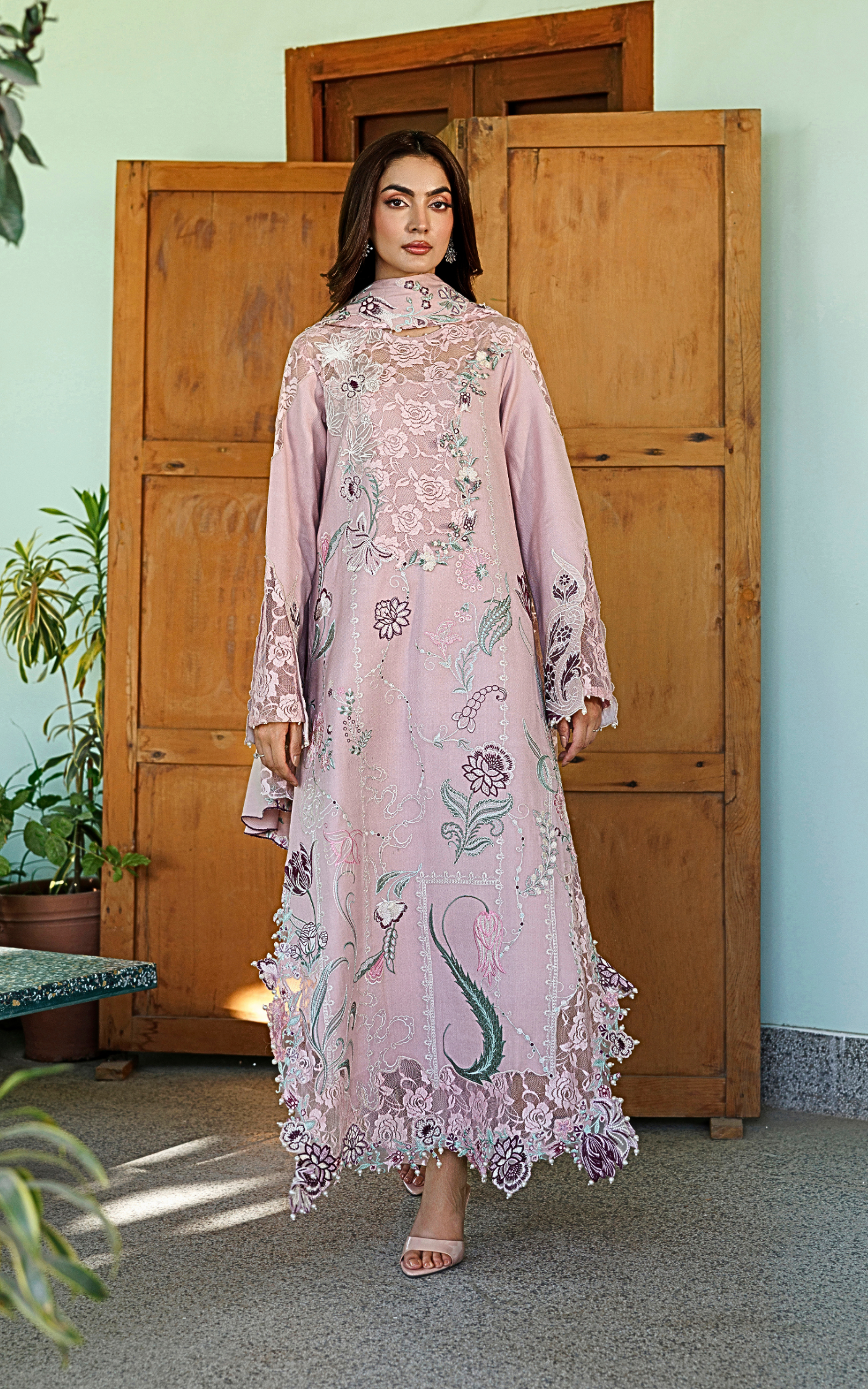 Wlxu-07_3 Asifa & Nabeel Plush Luxury Winter 26 Winter Rose (WLXU-07) | 3pcs Embroidered Unstitched Winter