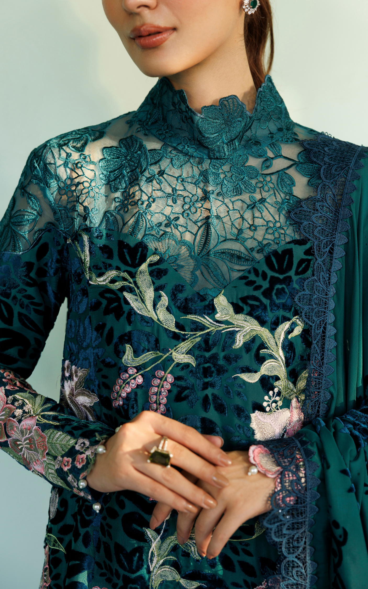 Wlxu-08_2 Asifa & Nabeel Plush Luxury Winter 26 Belle (WLXU-08) | 3pcs Embroidered Unstitched Winter– WLXU-08 2