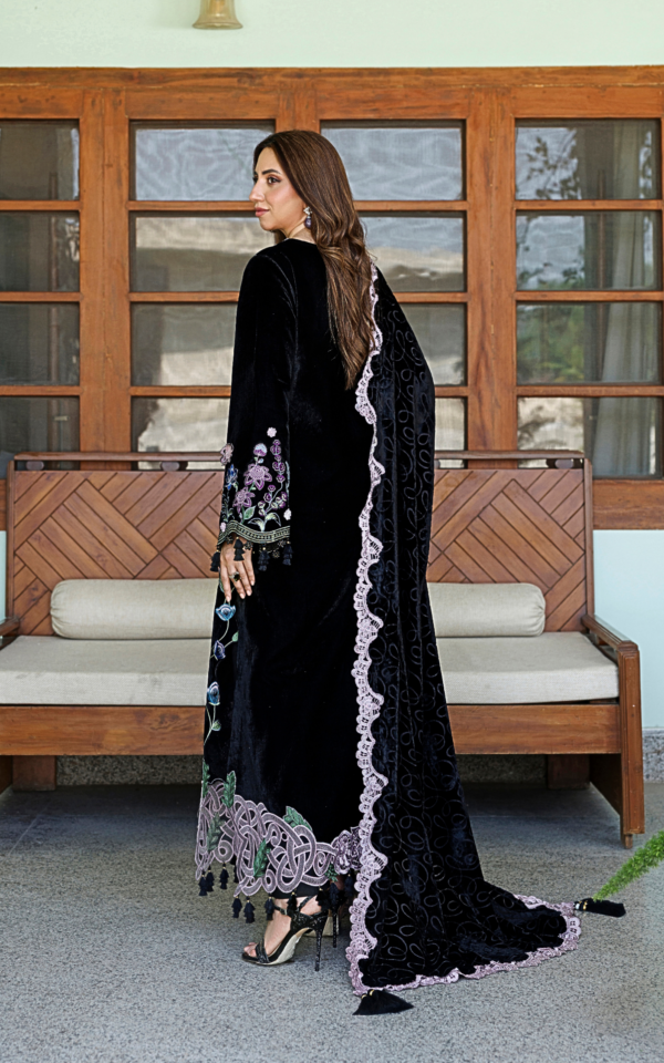 WLXU-09_5 Asifa & Nabeel Plush Luxury Winter 26 Ivy (WLXU-09) | 3pcs Embroidered Unstitched Winter– WLXU-09 5