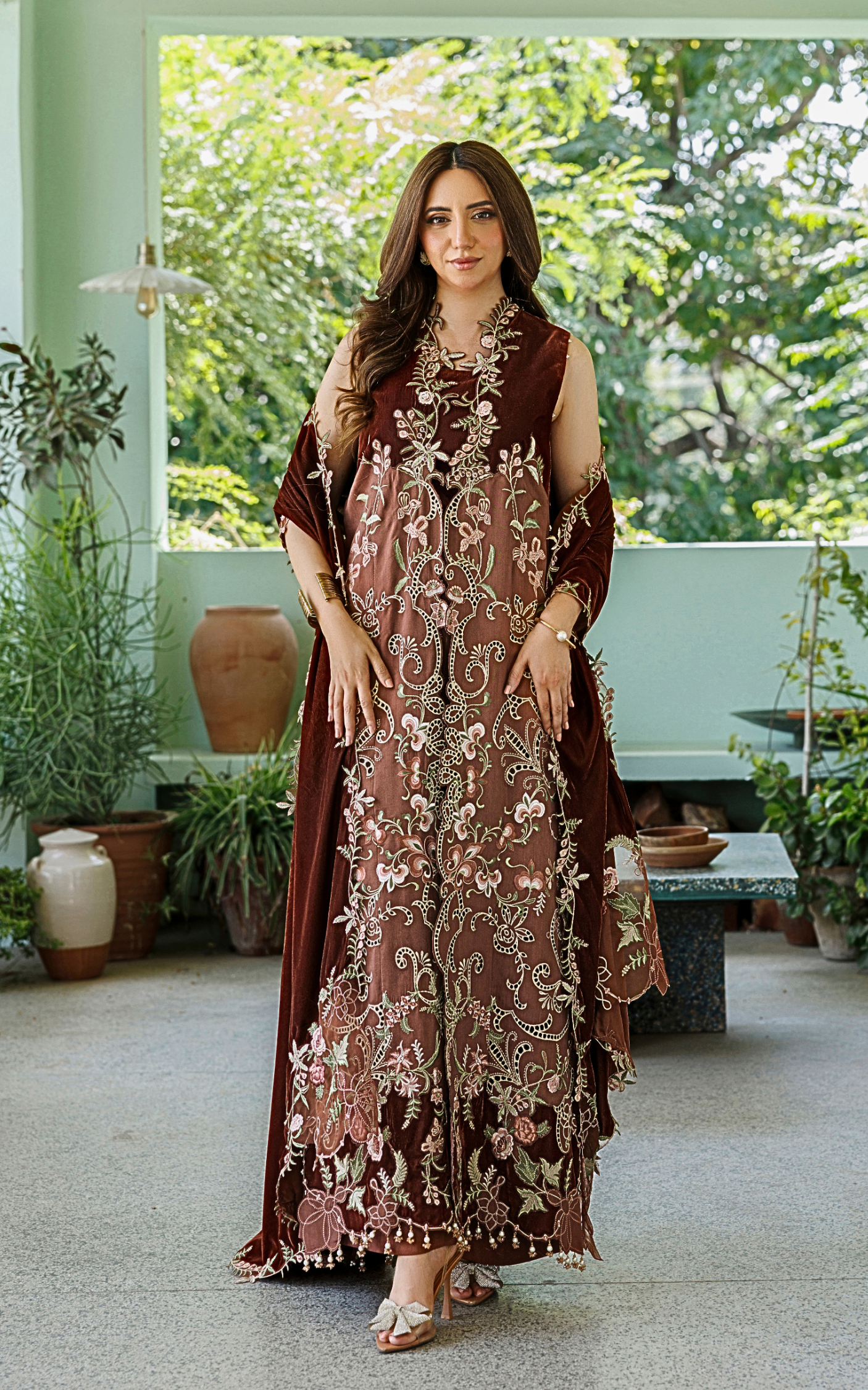 Wlxu-10_1 Asifa & Nabeel Plush Luxury Winter 26 Ferin (WLXU-10) | 3pcs Embroidered Unstitched Winter