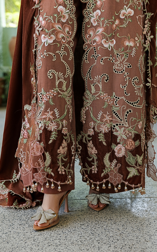 Wlxu-10_3 Asifa & Nabeel Plush Luxury Winter 26 Ferin (WLXU-10) | 3pcs Embroidered Unstitched Winter– WLXU-10 3