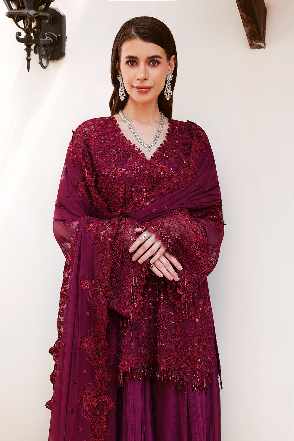 Willow_10 Saira Rizwan Lumiere Chiffon Unstitched 2026 WIllOW-lU26-04– Willow 10