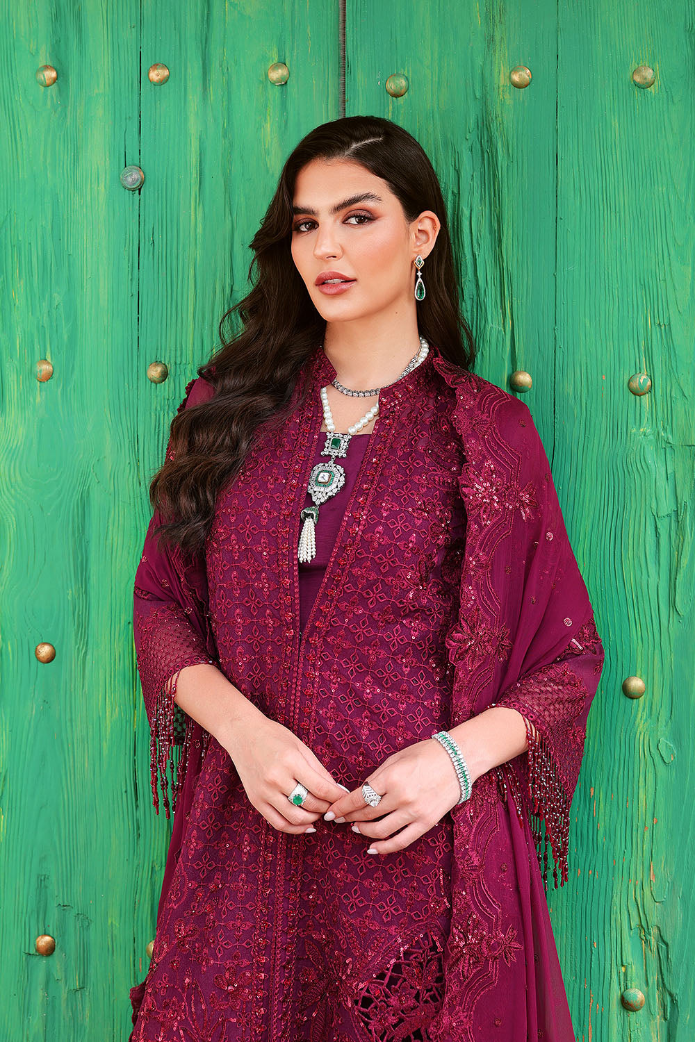 Willow_3 Saira Rizwan Lumiere Chiffon Unstitched 2026 WIllOW-lU26-04– Willow 3