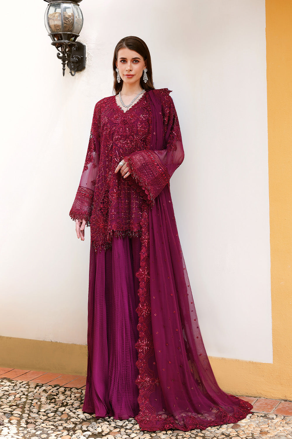 Willow_6 Saira Rizwan Lumiere Chiffon Unstitched 2026 WIllOW-lU26-04– Willow 6