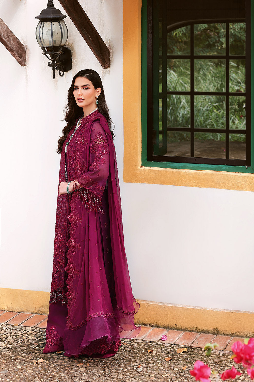 Willow_7 Saira Rizwan Lumiere Chiffon Unstitched 2026 WIllOW-lU26-04– Willow 7