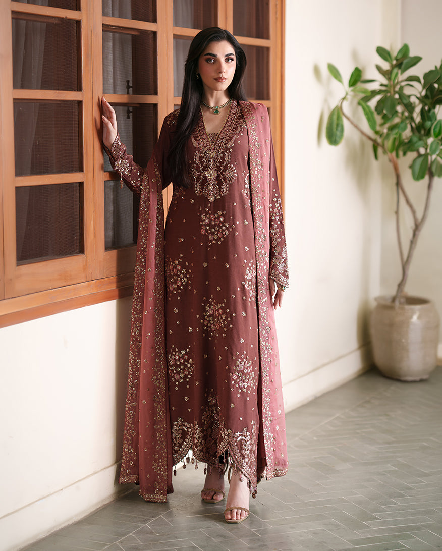 Roheenaz mah-e-noor silk zarnish– zarnish Roheenaz Mah-e-Noor Silk Zarnish– Zarnish