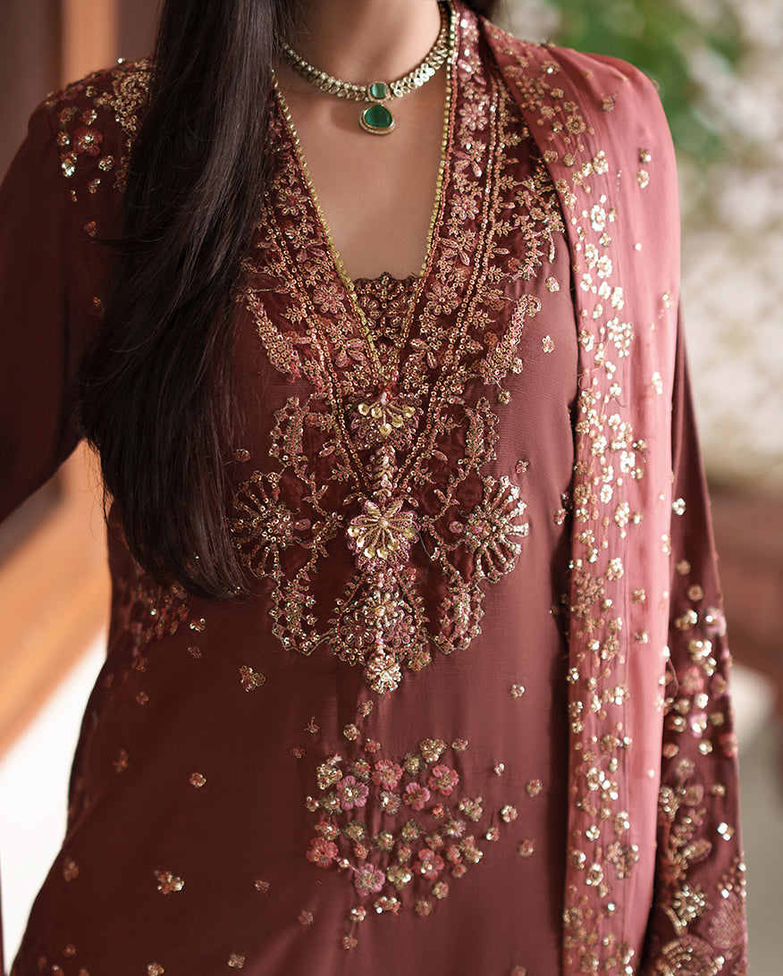 Roheenaz mah-e-noor silk zarnish– zarnish Roheenaz Mah-e-Noor Silk Zarnish– Zarnish