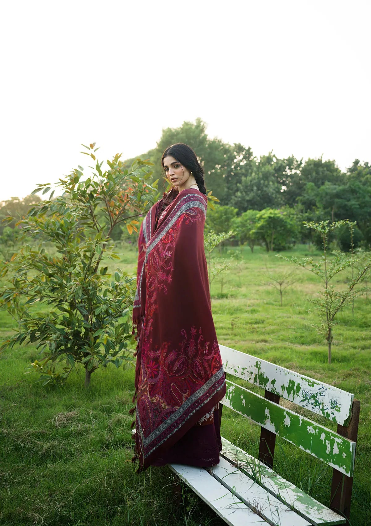 Eijpzimcnntjrtpdr2rl Elaf Wilderness Pashmina Shawl Edit 26 EWR-2A ROWAN– eijpzimcnntjrtpdr2rl