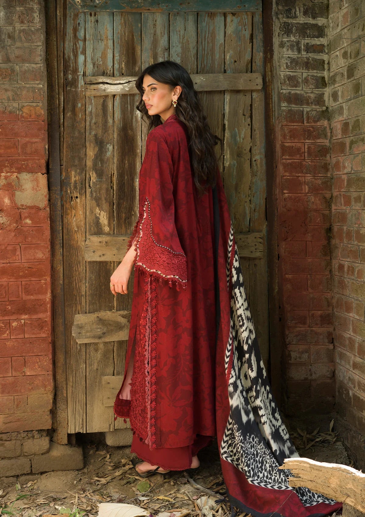 Gk3fkrvyga7ue4kgervq Elaf Wilderness Pashmina Shawl Edit 26 EWR-5A CRIMSONWOOD– gk3fkrvyga7ue4kgervq