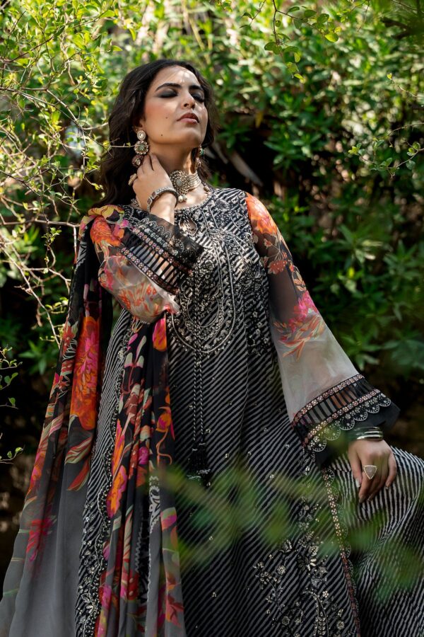 Charizma combination collection 3-pc unstitched embroidered chiffon collection vslw6-02– detail view 4 Charizma Combination Collection 3-PC Unstitched Embroidered Chiffon Collection VSLW6-02– detail view 4