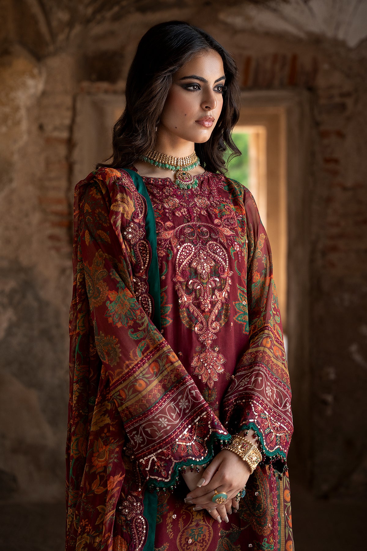 Web_63_-copy Charizma Combination Collection 3-PC Unstitched Embroidered Chiffon Collection VSLW6-04– web 63 -Copy