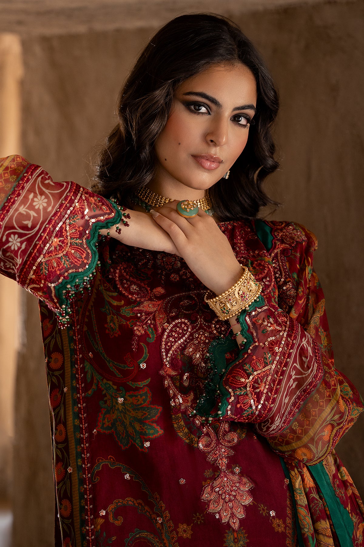 Charizma combination collection 3-pc unstitched embroidered chiffon collection vslw6-04– web 67 Charizma Combination Collection 3-PC Unstitched Embroidered Chiffon Collection VSLW6-04– web 67